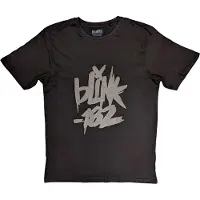 Ginza.se Blink-182: Unisex T-Shirt/Neon Logo (Black) (Hi-Build) (Medium)