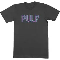 Ginza.se Pulp: Unisex T-Shirt/Intro Logo (Black) (Large)