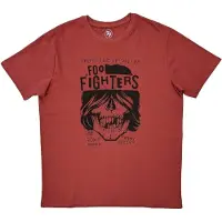 Ginza.se Foo Fighters: Unisex T-Shirt/SF Valley (Red) (Small)