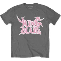 Ginza.se Yungblud: Unisex T-Shirt/DEADHAPPY Pink (Charcoal Grey) (Back Print) (XX-Large)