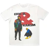Ginza.se Eric B. & Rakim: Unisex T-Shirt/Don't Sweat (White) (Back Print) (X-Large)