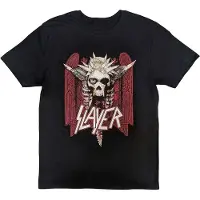 Ginza.se Slayer: Unisex T-Shirt/Nailed Red (Black) (Medium)