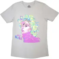 Ginza.se Lady Gaga: Unisex T-Shirt/Colour Sketch (Natural) (X-Large)