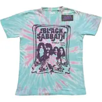 Ginza.se Black Sabbath: Unisex T-Shirt/World Tour '78 (Green) (Wash Collection) (Large)