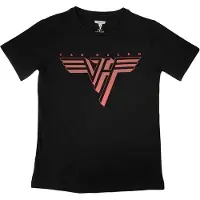 Ginza.se Van Halen: Ladies T-Shirt/Classic Red Logo (Black) (Large)