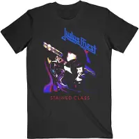 Ginza.se Judas Priest: Unisex T-Shirt/Stained Class Purple Mixer (Black) (X-Large)