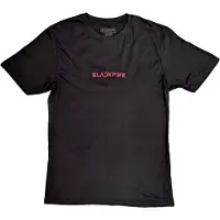 Ginza.se BlackPink: Unisex T-Shirt/Pink Venom Group Photo (Black) (Back Print) (Medium)