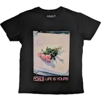 Ginza.se Foals: Unisex T-Shirt/Life Is Yours (Black) (Small)