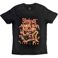 Ginza.se Slipknot: Unisex T-Shirt/Live at MSG Orange (Black) (Back Print) (Medium)