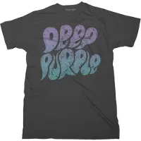 Ginza.se Deep Purple: Unisex T-Shirt/Bubble Logo (Black) (XX-Large)