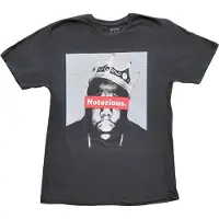 Ginza.se Biggie Smalls: Unisex T-Shirt/Notorious (Black) (Medium)