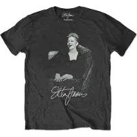 Ginza.se Etta James: Unisex T-Shirt/Etta Seated (Black) (Medium)