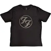 Ginza.se Foo Fighters: Unisex T-Shirt/FF Logo (Black) (Hi-Build) (Medium)