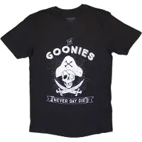 Ginza.se The Goonies: Unisex T-Shirt/Never Say Die (Black) (Large)