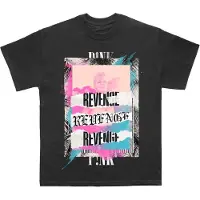 Ginza.se Pink: Unisex T-Shirt/Revenge (Black) (Small)