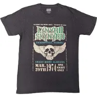 Ginza.se Lynyrd Skynyrd: Unisex T-Shirt/Winged Skull (Black) (Small)