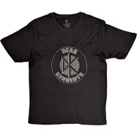 Ginza.se Dead Kennedys: Unisex T-Shirt/Circle Logo (Black) (Hi-Build) (X-Large)