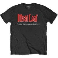 Ginza.se Meat Loaf: Unisex T-Shirt/IWDAFLBIWDT (Black) (Back Print) (Small)