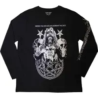 Ginza.se Rob Zombie: Unisex Long Sleeve T-Shirt/Devil Man (Black) (Sleeve Print) (XX-Large)