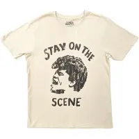 Ginza.se James Brown: Unisex T-Shirt/Stay On The Scene (White) (Medium)