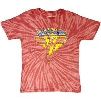 Ginza.se Van Halen: Unisex T-Shirt/Jagged Logo (Red) (Wash Collection) (XX-Large)