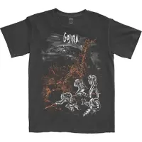 Ginza.se Gojira: Unisex T-Shirt/Eiffel Falls (Black) (Small)
