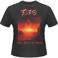 Ginza.se Dio: Unisex T-Shirt/Last In Line (Black) (Back Print) (Medium)