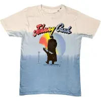 Ginza.se Johnny Cash: Unisex T-Shirt/Walking Guitar (Blue) (Wash Collection) (XX-Large)