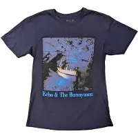 Ginza.se Echo & The Bunnymen: Unisex T-Shirt/Ocean Rain (Navy Blue) (Large)