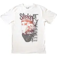 Ginza.se Slipknot: Unisex T-Shirt/The End (White) (Back Print) (Medium)