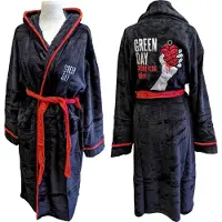 Ginza.se Green Day: Unisex Bathrobe/American Idiot (Black) (Back Print) (Medium - Large)
