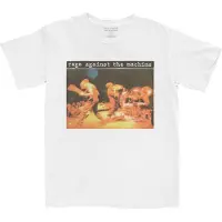 Ginza.se Rage Against The Machine: Unisex T-Shirt/Anger Is A Gift (White) (Back Print) (X-Large)