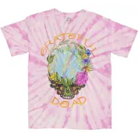 Ginza.se Grateful Dead: Unisex T-Shirt/Forest Dead (Pink) (Wash Collection) (Medium)
