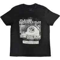 Ginza.se Bring Me The Horizon: Unisex T-Shirt/Remain Calm FP (Black) (Large)