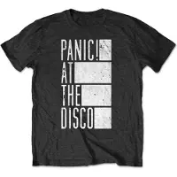 Ginza.se Panic! At The Disco: Unisex T-Shirt/Bars (Black) (XX-Large)