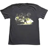 Ginza.se U2: Unisex T-Shirt/Stage Photo (Black) (Back Print & Ex-Tour) (X-Large)