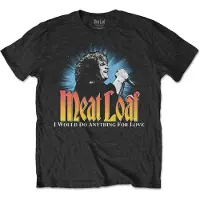 Ginza.se Meat Loaf: Unisex T-Shirt/Live (Black) (Small)
