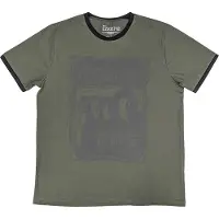 Ginza.se The Doors: Unisex Ringer T-Shirt/New Haven Frame (Khaki Green) (Large)