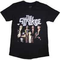 Ginza.se The Strokes: Unisex T-Shirt/Band Photo (Black) (X-Large)