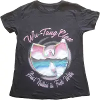 Ginza.se Wu-Tang Clan: Ladies T-Shirt/Ain't Nuthing Ta F' Wit (Black) (8)