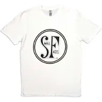 Ginza.se Small Faces: Unisex T-Shirt/Logo (White) (Medium)
