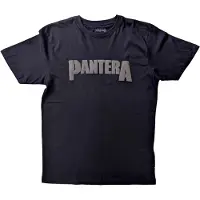 Ginza.se Pantera: Unisex T-Shirt/Leaf Skull (Black) (Hi-Build) (Small)