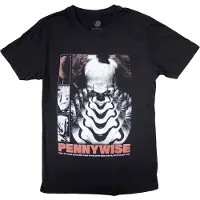 Ginza.se IT: Unisex T-Shirt/Pennywise You'll Never Float Too (Black) (Small)