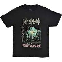 Ginza.se Def Leppard: Unisex T-Shirt/Tokyo (Black) (XX-Large)