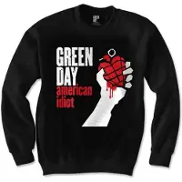 Ginza.se Green Day: Unisex Sweatshirt/American Idiot (Black) (XX-Large)