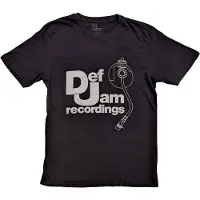 Ginza.se Def Jam Recordings: Unisex T-Shirt/Logo & Stylus (Black) (Medium)