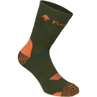 Pinewood Insectsafe Bomullsstrumpor - Höga (Färg: Olivgrön, Storlek: 40-42)