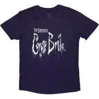 Ginza.se Corpse Bride: Unisex T-Shirt/Logo (Navy Blue) (XX-Large)