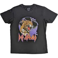 Ginza.se Def Leppard: Unisex T-Shirt/Lightning Leopard (Black) (X-Large)