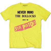 Ginza.se The Sex Pistols: Unisex T-Shirt/NMTB Original Album (Yellow) (XXXX-Large)